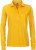 James & Nicholson - Ladies' Workwear Polo Pocket longsleeve (gold yellow)