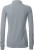 James & Nicholson - Ladies' Workwear Polo Pocket longsleeve (grey heather)