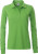 James & Nicholson - Damen Workwear Polo mit Brusttasche langarm (lime green)