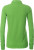 James & Nicholson - Damen Workwear Polo mit Brusttasche langarm (lime green)