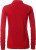 James & Nicholson - Damen Workwear Polo mit Brusttasche langarm (red)