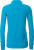 James & Nicholson - Damen Workwear Polo mit Brusttasche langarm (turquoise)