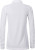 James & Nicholson - Ladies' Workwear Polo Pocket longsleeve (white)