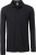 James & Nicholson - Men's Workwear Polo Pocket Longsleeve (black)