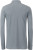 James & Nicholson - Men's Workwear Polo Pocket Longsleeve (grey heather)