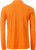 James & Nicholson - Men's Workwear Polo Pocket Longsleeve (orange)