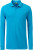 James & Nicholson - Men's Workwear Polo Pocket Longsleeve (turquoise)