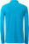 James & Nicholson - Herren Workwear Polo mit Brusttasche langarm (turquoise)