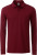 James & Nicholson - Men's Workwear Polo Pocket Longsleeve (wine)