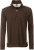 James & Nicholson - Workwear Halfzip Sweat (brown/stone)