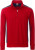 James & Nicholson - Workwear Halfzip Sweat (red/navy)