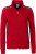James & Nicholson - Damen Workwear Sweat Jacke (red/navy)
