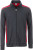 James & Nicholson - Men's Workwear Sweat Jacket (carbon/red)