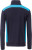 James & Nicholson - Herren Workwear Sweat Jacke (navy/turquoise)