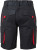 James & Nicholson - Workwear Bermuda (carbon/red)