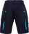 James & Nicholson - Workwear Bermuda (navy/turquoise)