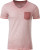 James & Nicholson - Herren Vintage T-Shirt (soft pink)