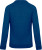 Kariban - Men's Organic Raglan Sweat (ocean blue heather)