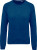 Kariban - Damen Organic Raglan Sweater (ocean blue heather)