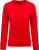 Kariban - Damen Organic Raglan Sweater (red)