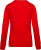 Kariban - Damen Organic Raglan Sweater (red)