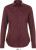SOL’S - Becker Women Popeline Bluse langarm getupft (oxblood/white)
