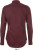 SOL’S - Becker Women Popeline Bluse langarm getupft (oxblood/white)