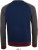 SOL’S - Heavy Raglan Sweater 3 colour style (french navy/charcoal melange)