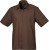 Premier - Poplin Shirt shortsleeve (brown)