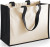 Westford Mill - Jute Shopper Classic (black)