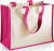 Westford Mill - Jute Shopper Classic (fuchsia)