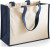 Westford Mill - Jute Shopper Classic (navy)