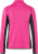 James & Nicholson - Damen Stretch Fleecejacke (pink/carbon)