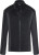 James & Nicholson - Herren Stretch Fleecejacke (black/carbon)