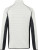 James & Nicholson - Herren Stretch Fleecejacke (off white/carbon)