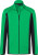 James & Nicholson - Herren Stretch Fleecejacke (fern green/carbon)