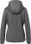 James & Nicholson - Ladies' Hooded Jacket (dark melange)