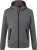 James & Nicholson - Men's Hooded Jacket (dark melange)