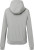 James & Nicholson - Damen Kapuzen Softshelljacke (light grey/black)