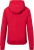 James & Nicholson - Damen Kapuzen Softshelljacke (red/black)