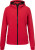 James & Nicholson - Ladies' Hooded Softshell Jacket (red/black)