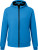 James & Nicholson - Men's Hooded Softshell Jacket (blue/black)