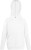 Fruit of the Loom - Kids Lightweight Hooded Sweat (White)