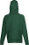 Fruit of the Loom - Lightweight Hooded Sweat (Bottle Green)