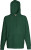 Fruit of the Loom - Lightweight Hooded Sweat (Bottle Green)