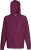 Fruit of the Loom - Lightweight Hooded Sweat (Burgundy)