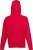 Fruit of the Loom - Lightweight Hooded Sweat (Red)