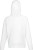Fruit of the Loom - Lightweight Hooded Sweat (White)