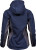 Tee Jays - Damen Kapuzen 3-Lagen Softshell Jacke (navy/dark grey)