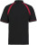 Kustom Kit - Oak Hill Polo (Black/Bright Red)